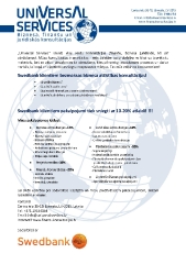 Universal Services Swedbank1